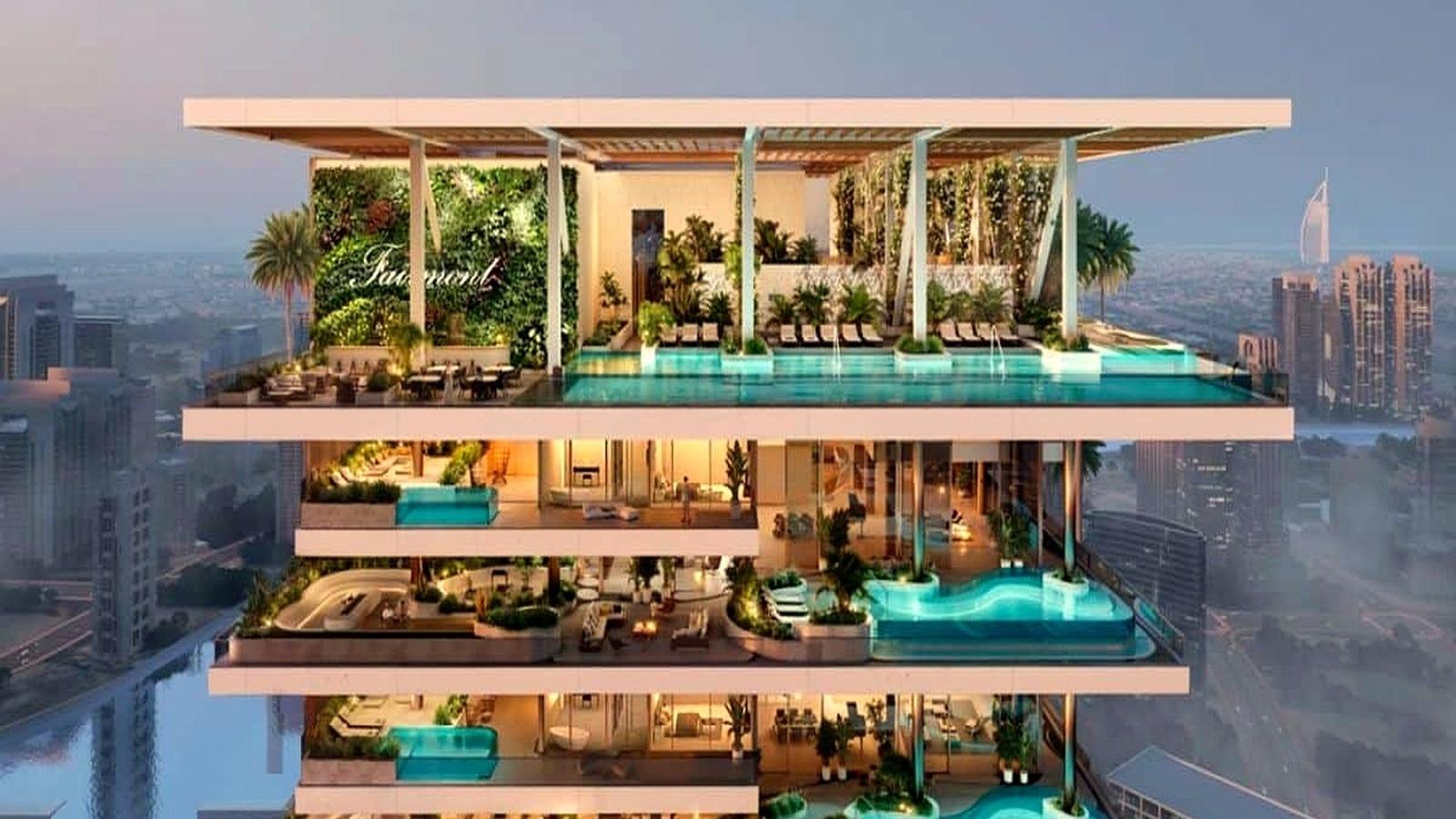 SOL Properties and Fairmont Launches Dubai’s Largest Triplex Sky Mansion in Downtown Dubai